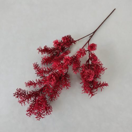 FSARCAN Asparagus Fern Branch — Burgundy