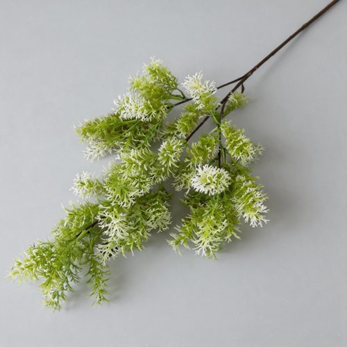 FSARCAN Asparagus Fern Branch — White