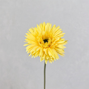 Amarillo — Gerbera artificial — 43 cm