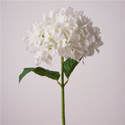 Blanco — Hortensia artificial Bebe — 47 cm